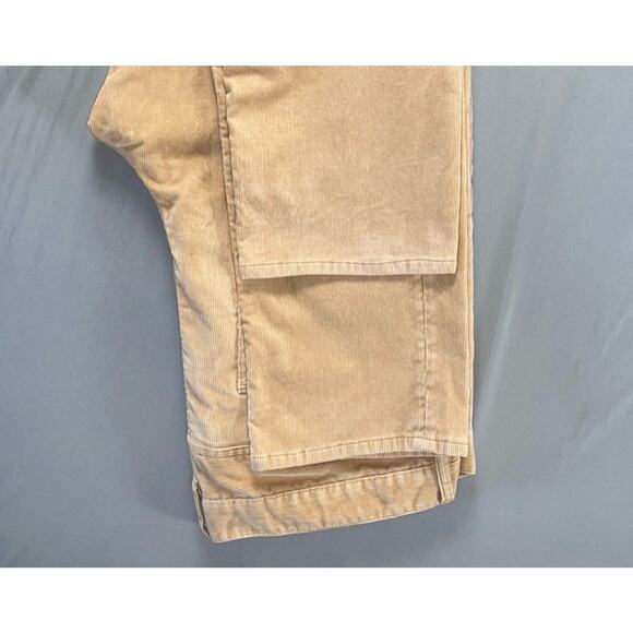 Quiksilver Straight Tapered Fit Jean Style Corduroy Pants, Cords. Beige, 38X31.5 - Picture 3 of 8